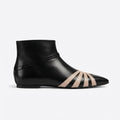 Harper | Modern Pointed Toe Flat Ankle Boots for Women
