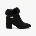 Genevieve | Elegant Block Heeled Ankle Boots for Women