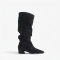 Octavia | Elegant Slouchy Faux Suede Knee High Boots for Women