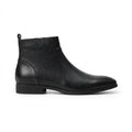 Leon | Modern Pointed Toe Leather Ankle Boots for Men