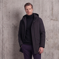 Elliot | Sleek Hooded Parka for Men