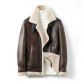 Ellis | Warm Faux-Shearling Aviator Jacket for Men