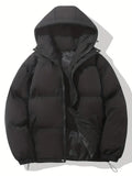 Charity | Warm Oversized Hooded Puffer Jacket