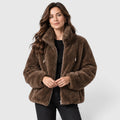 Susannah | Modern Faux Fur Jacket Women Full Zip