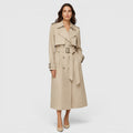 Georgina | Polished Belted Winter Trench Coat