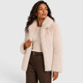 Poppy | Bold Cropped Faux Fur Coat