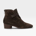 Cecily | Sleek Suede Block Heel Ankle Boots for Women