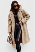 Isla | Relaxed Teddy Coat Women Oversized Open Front
