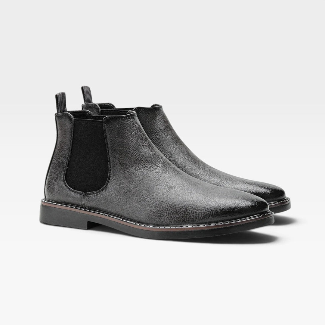 Beau | Timeless Leather Chelsea Ankle Boots