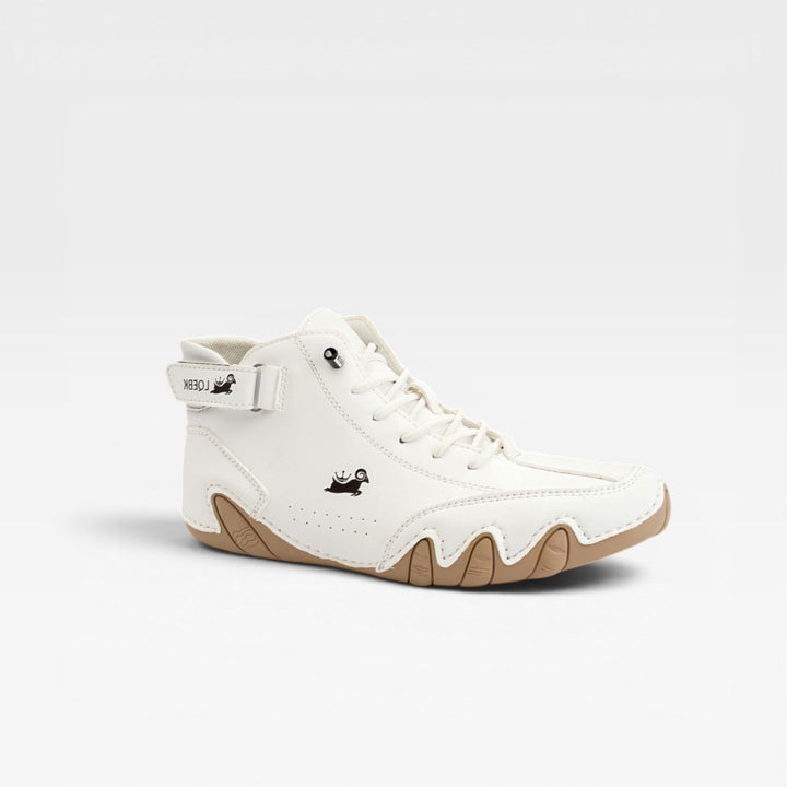 Darby | Bold Suede Mid-Top Lace-Up Trainers