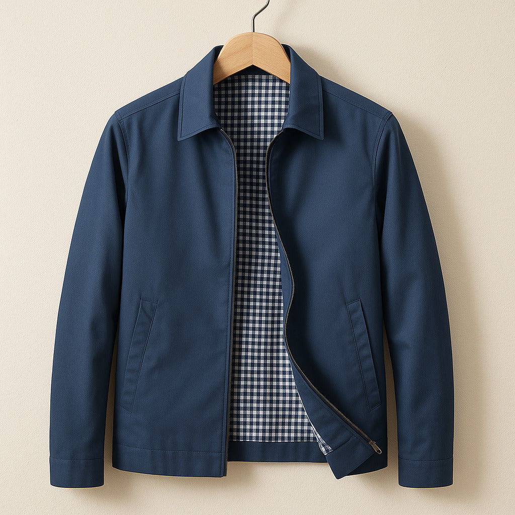 Lachlan | Versatile Lined Zip Jacket for Men's Everyday Wear