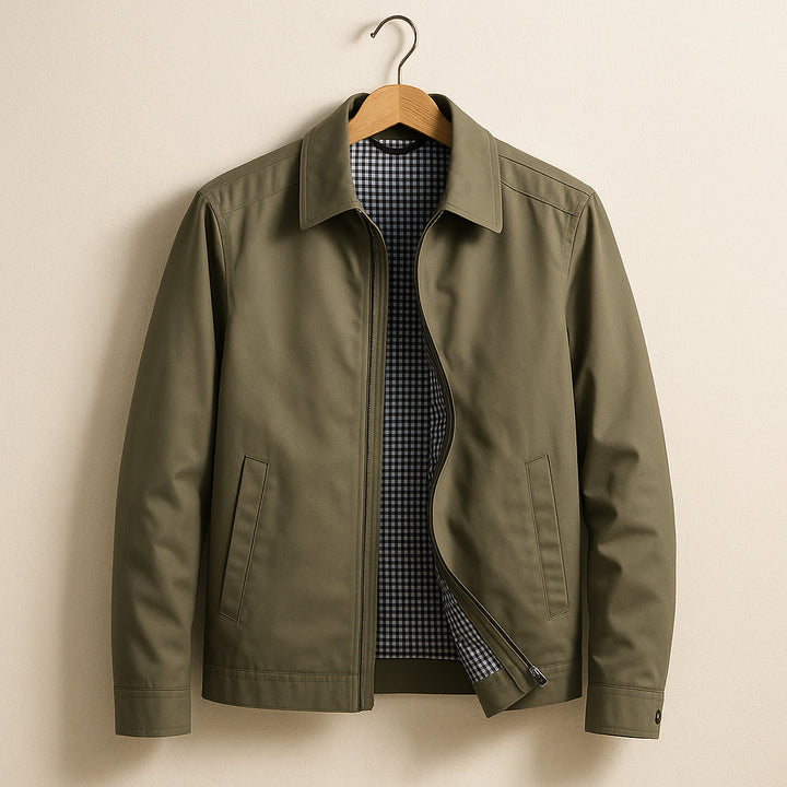 Lachlan | Versatile Lined Zip Jacket for Men's Everyday Wear