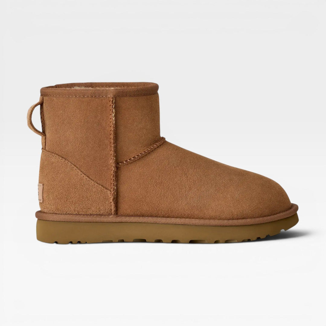 Rhiannon | Plush Suede Slipper Mini Boots