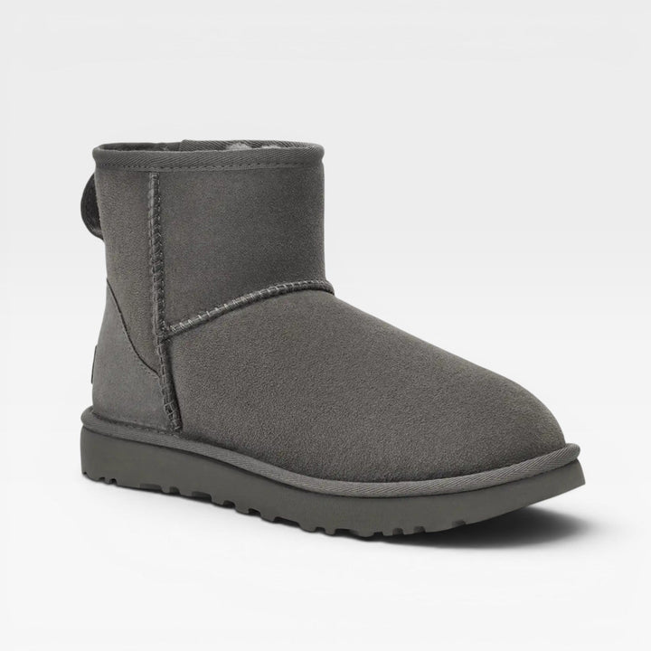 Rhiannon | Plush Suede Slipper Mini Boots