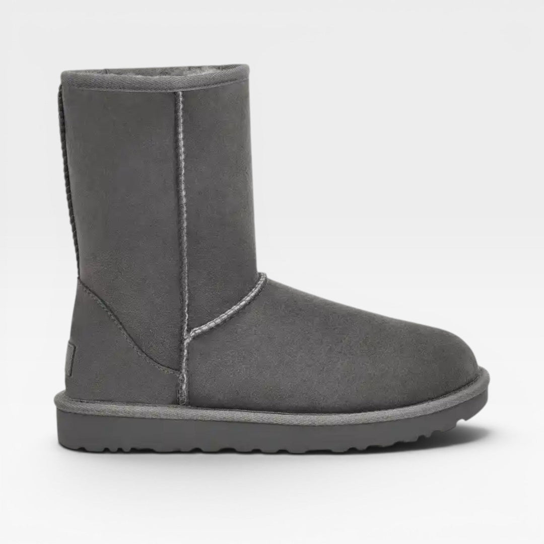 Quintessa | Snug Suede Slipper Ankle Boots