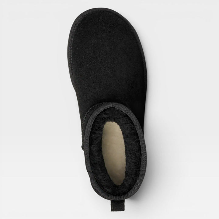 Portia | Cozy Platform Suede Ankle Boots