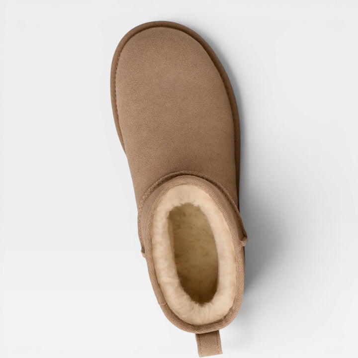 Portia | Cozy Platform Suede Ankle Boots