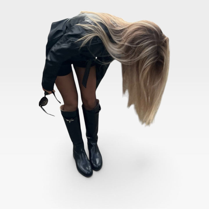 Cordelia | Sleek Buckle Knee High Boots Women