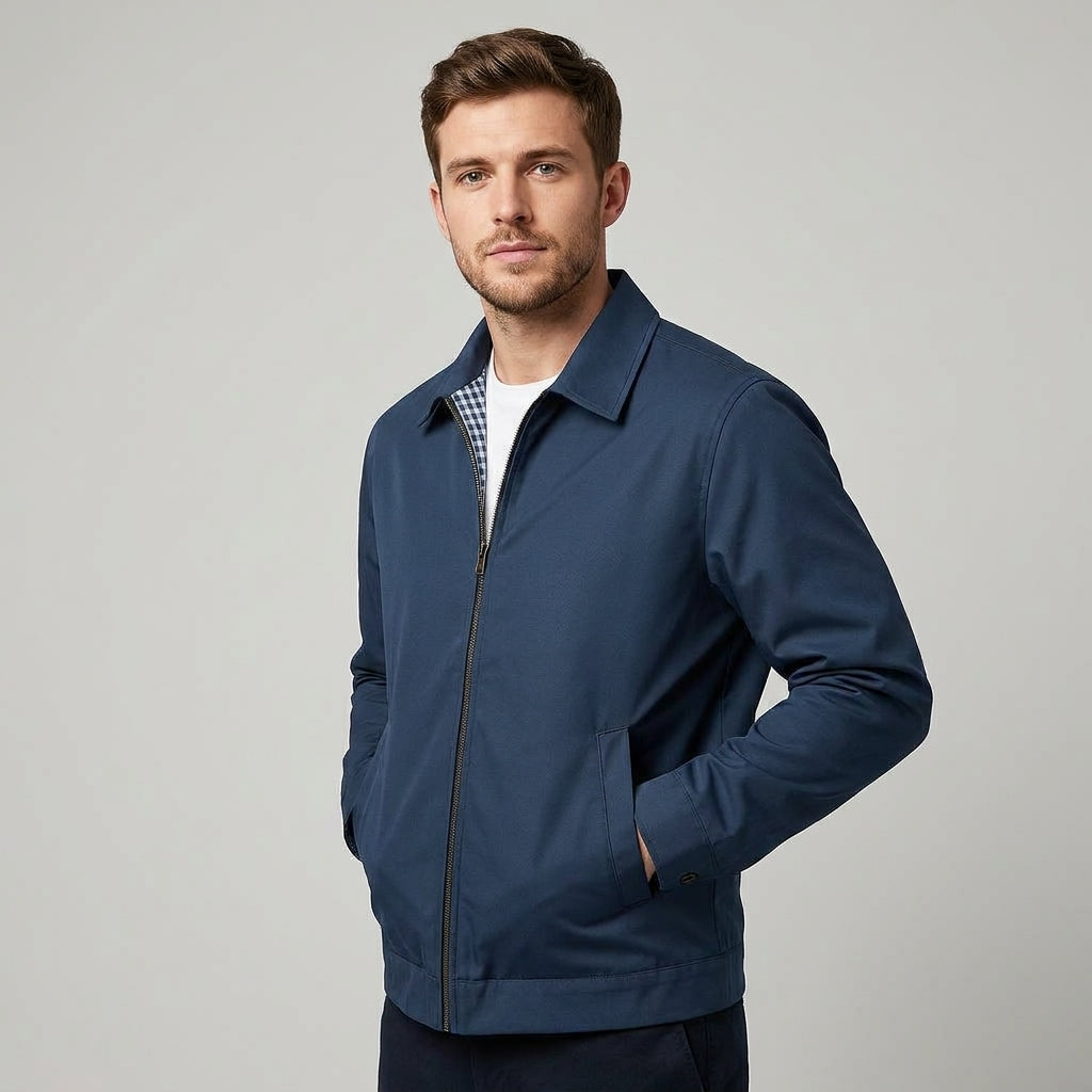Lachlan | Versatile Lined Zip Jacket for Men's Everyday Wear