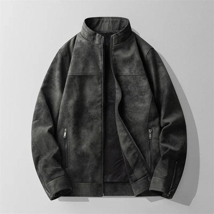 Corbin | Sharp Slim-Fit Leather Jacket for Men