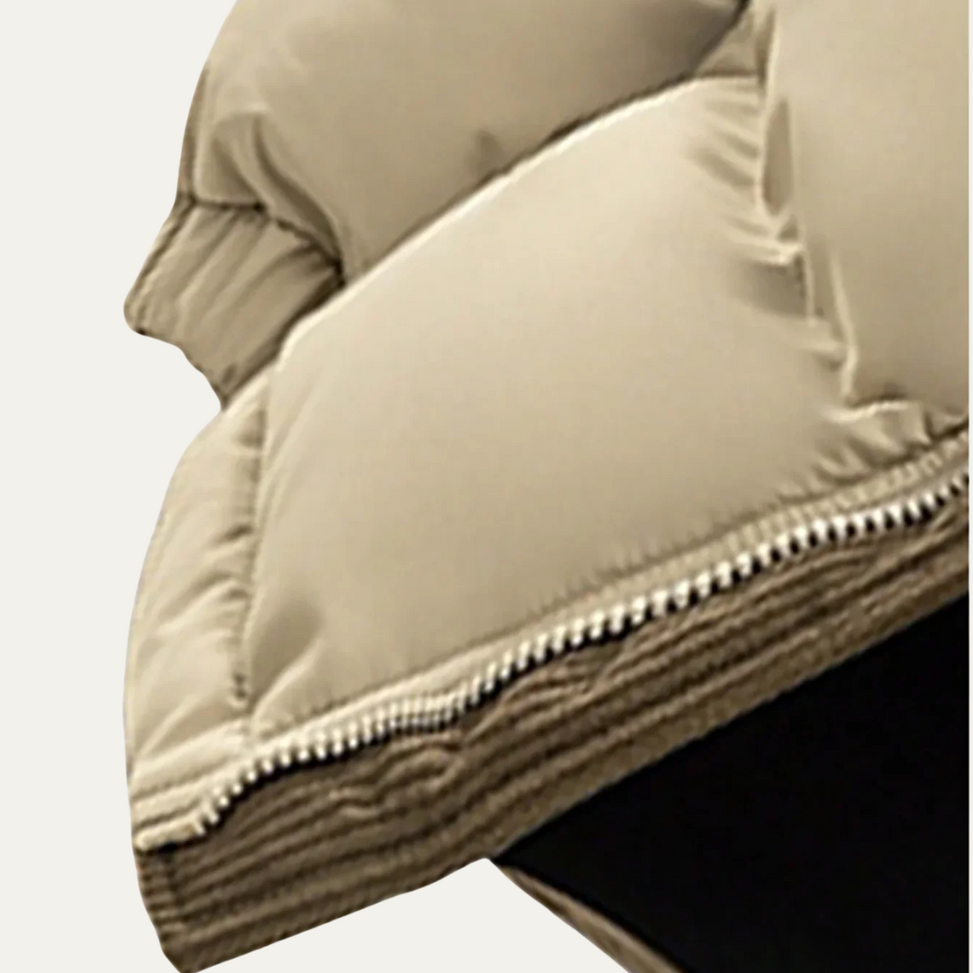Ashby | Bold Hooded Corduroy Puffer Jacket