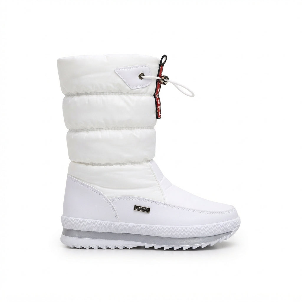 Petra | Practical Quilted Mid Calf Snow Boots for Women