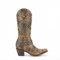 Octavia | Bold Heeled Knee High Cowboy Boots for Women