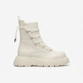 Cosima | Modern Chunky Lace-Up Combat Boots for Women