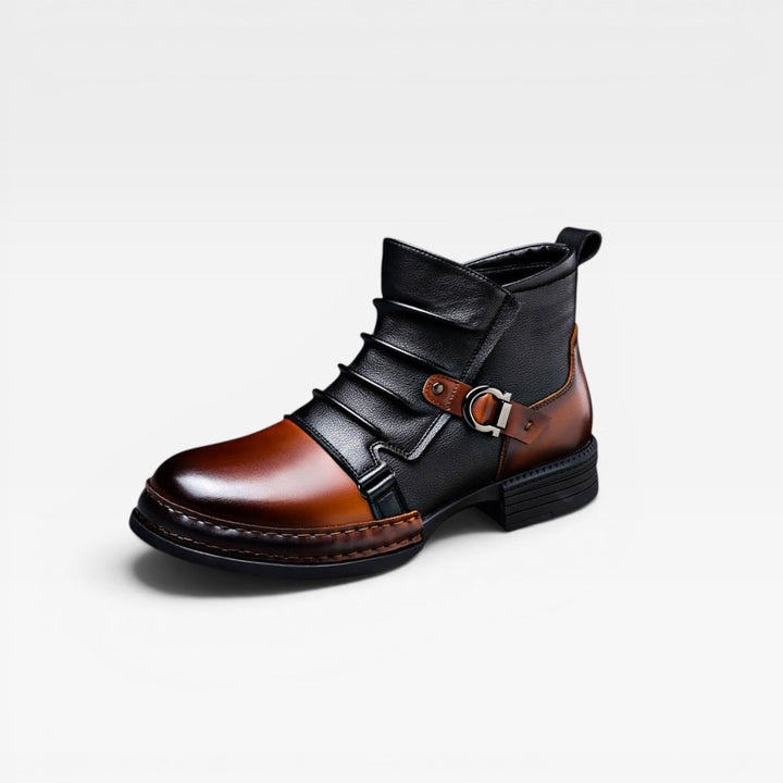 Cassidy | Distinguished Buckle Strap Ankle Boots