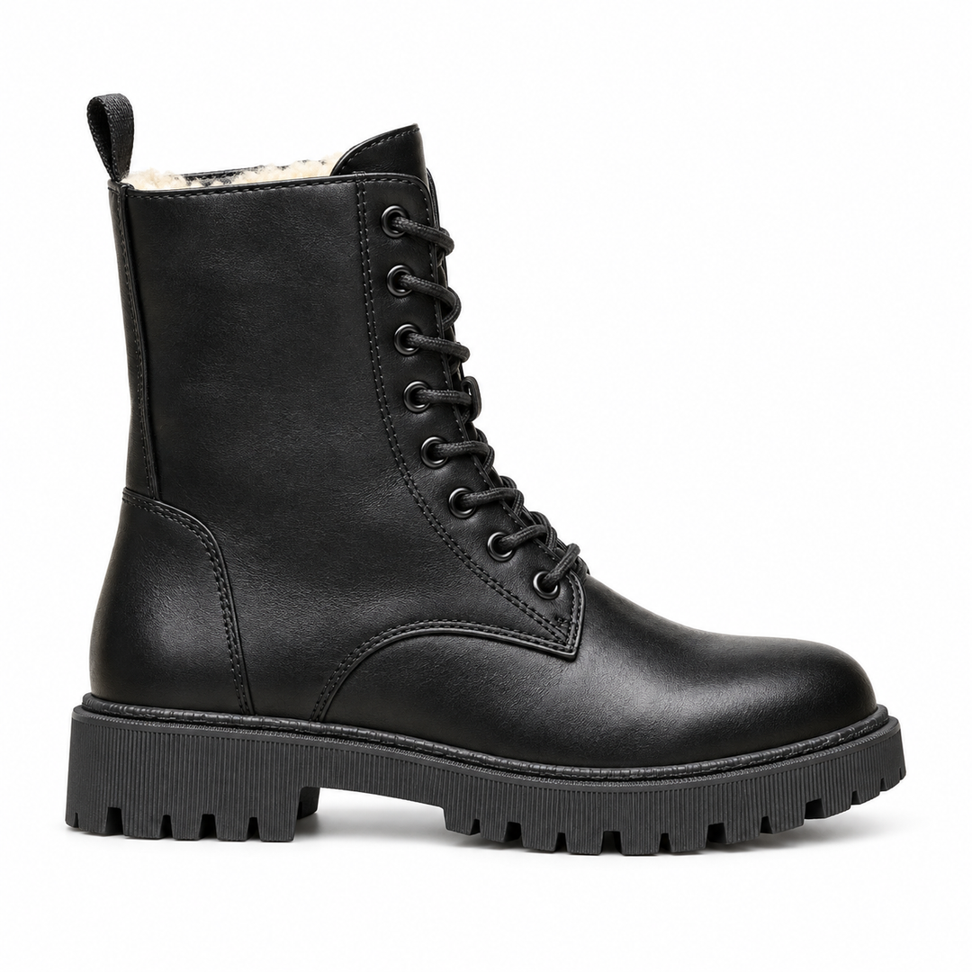 Isla | Warm Chunky Lace-Up Winter Ankle Boots for Women
