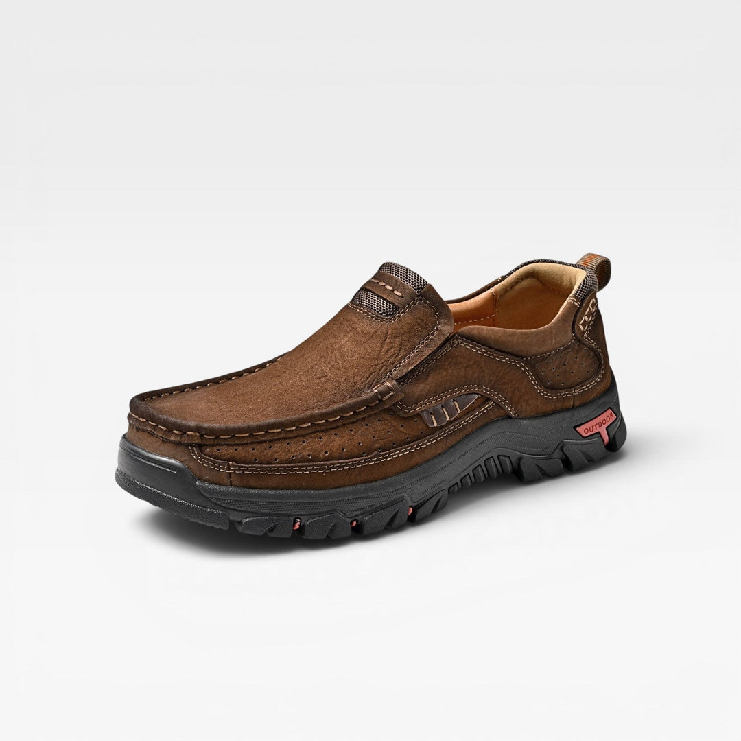 Chandler | Relaxed Leather Slip-On Shoes for Men