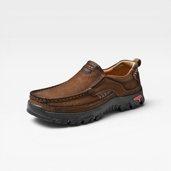 Chandler | Relaxed Leather Slip-On Shoes for Men