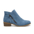 Harper | Casual Zip-Up Heeled Ankle Boots for Women