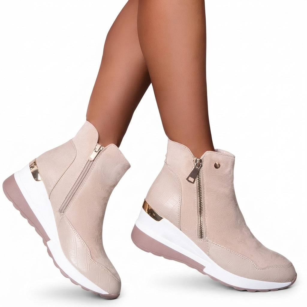 Genevieve | Warm Waterproof Winter Ankle Boots for Women