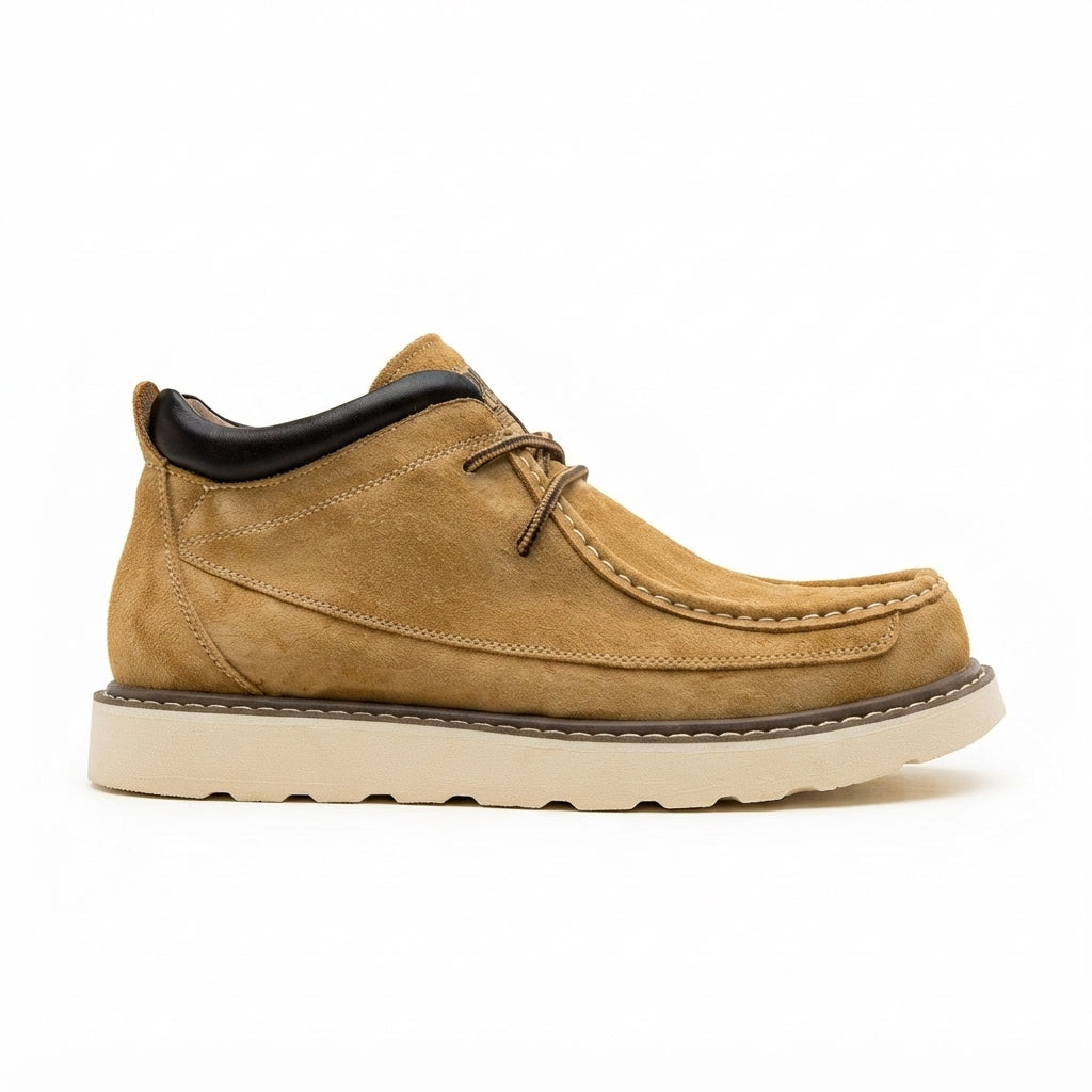 Barnaby | Relaxed Moc-Toe Suede Chukka Boots for Men