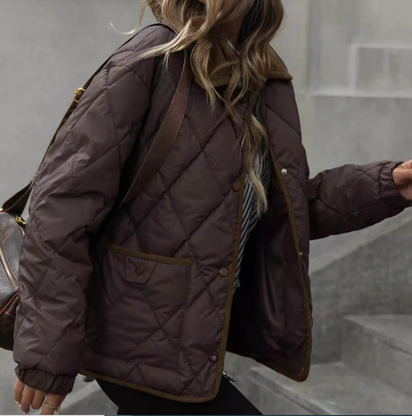 Edith | Warm Quilted Puffer Coat