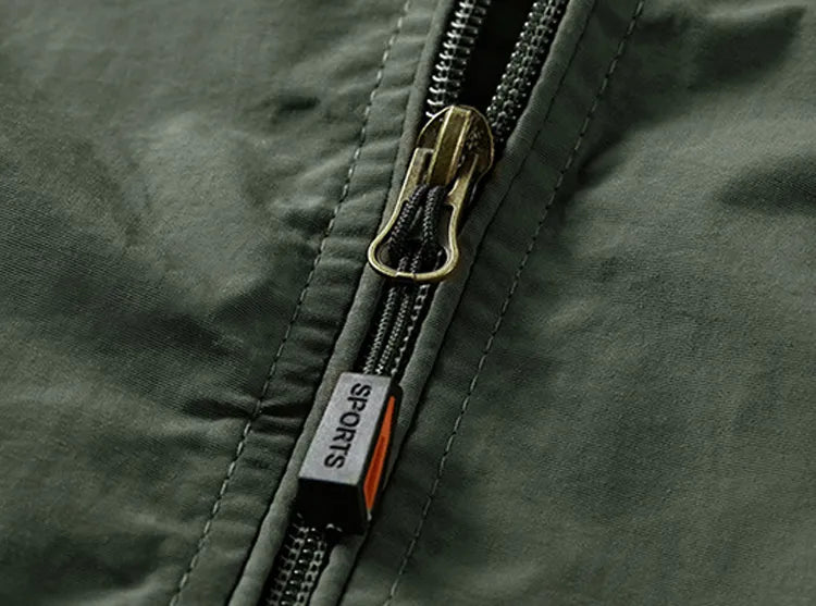 Lennox | Waterproof Outdoor Jacket with Detachable Hood for Men