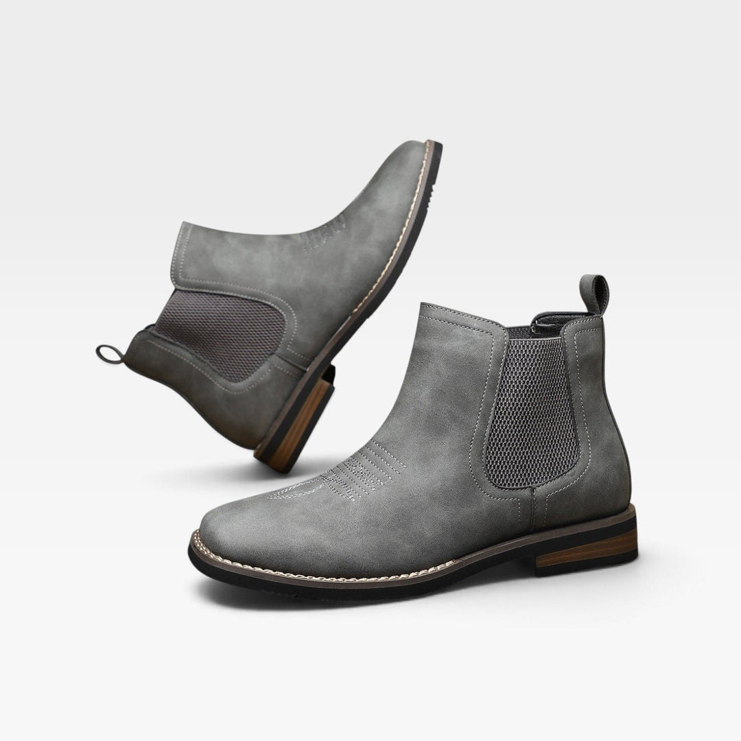 Leland | Classic Leather Chelsea Boots Men