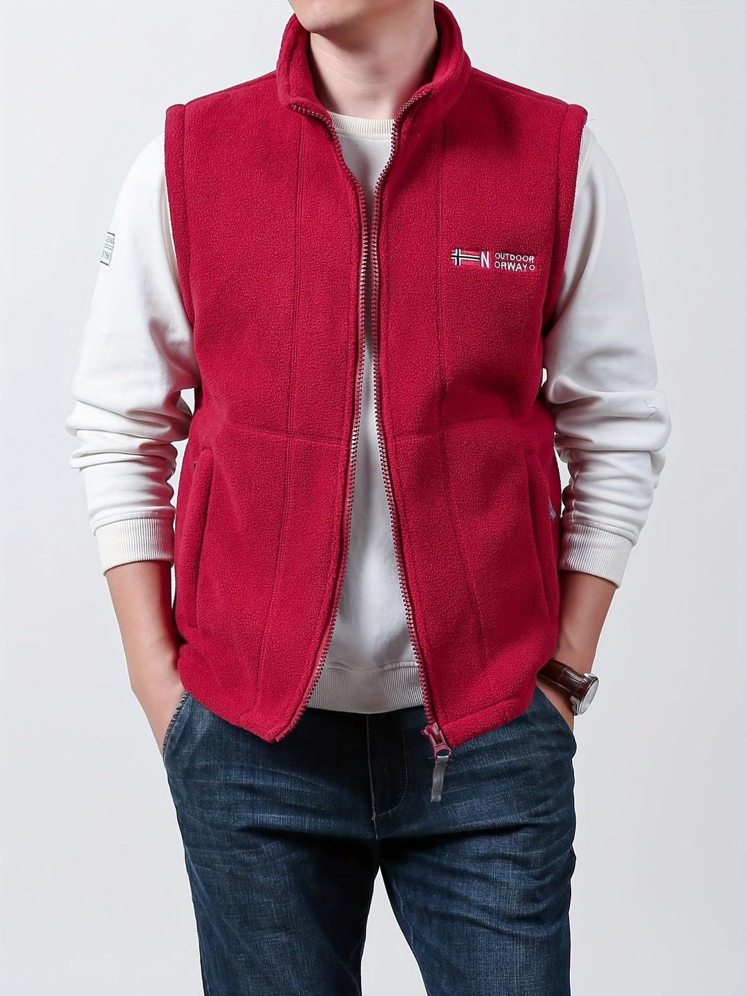Pascal | Warm Fleece Gilet Bodywarmer Full-Zip