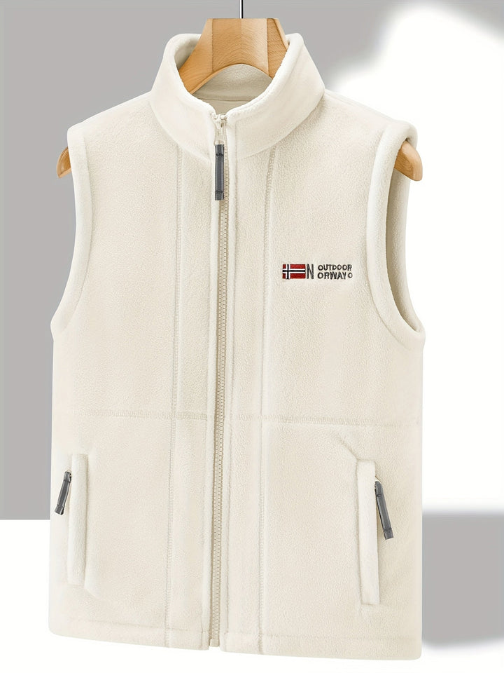 Pascal | Warm Fleece Gilet Bodywarmer Full-Zip