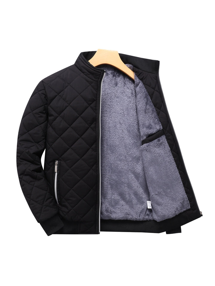 Michael | Relaxed Quilted Stand-Collar Jacket for Men
