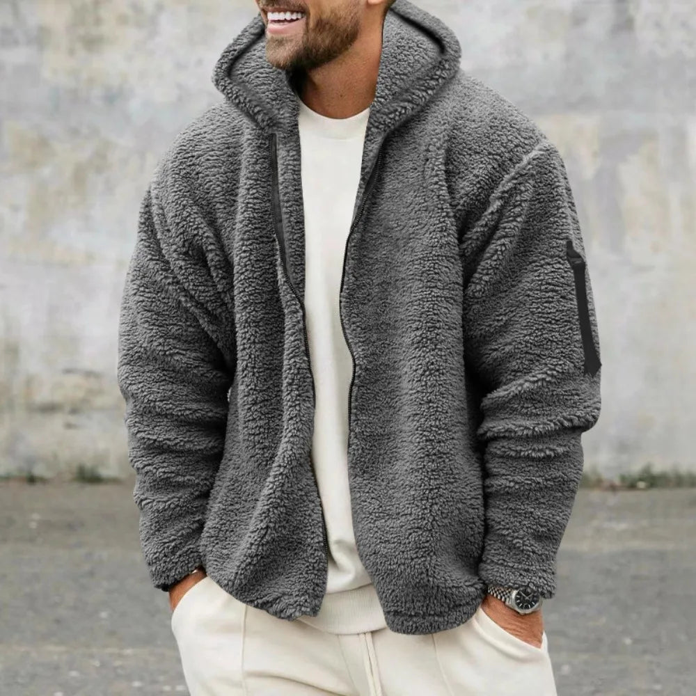Rafferty | Warm Double-Sided Fleece Jacket for Men