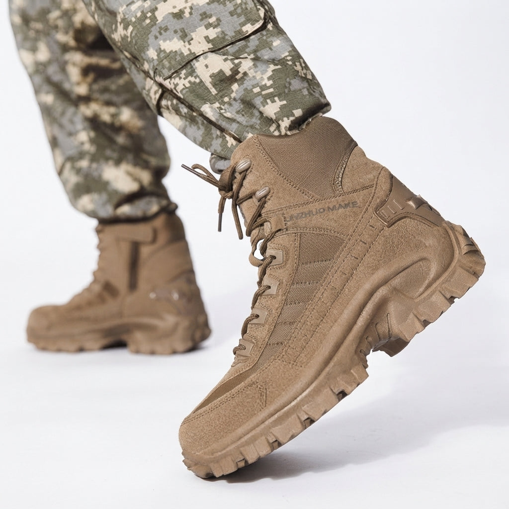 Leon | Durable Waterproof Suede Work Boots for Men