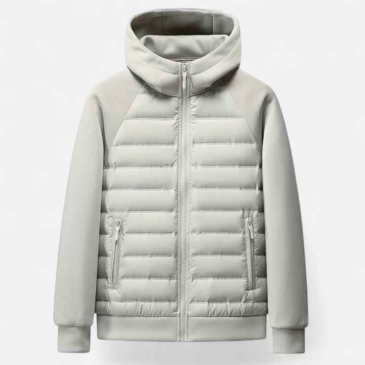 Conan | Warm Hooded Quilted Puffer Jacket for Men