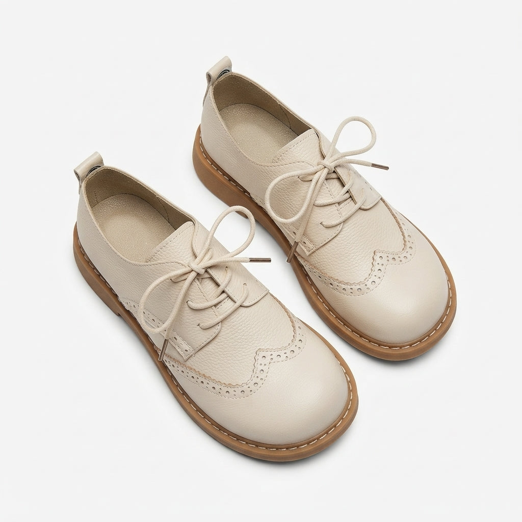 Frances | Timeless Brogue Oxford Shoes for Women