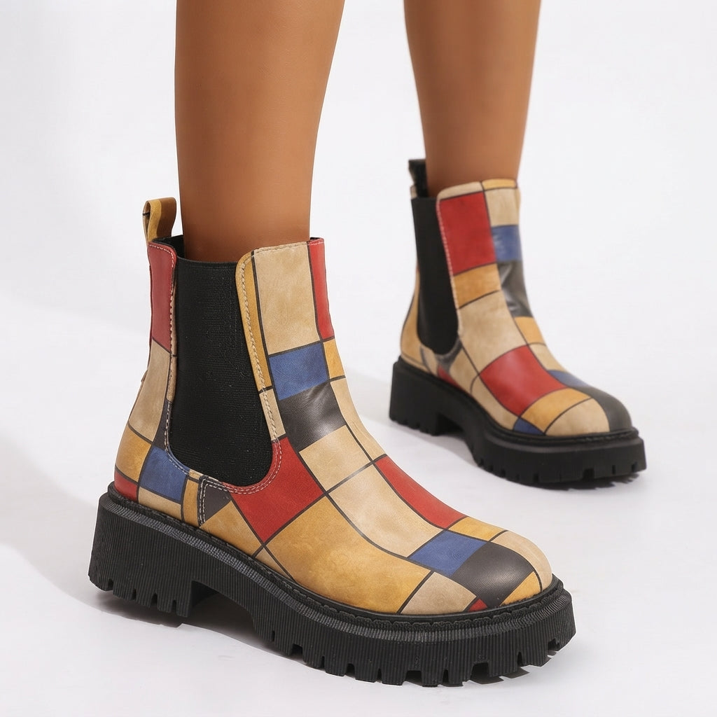 Freya | Bold Platform Chelsea Boots