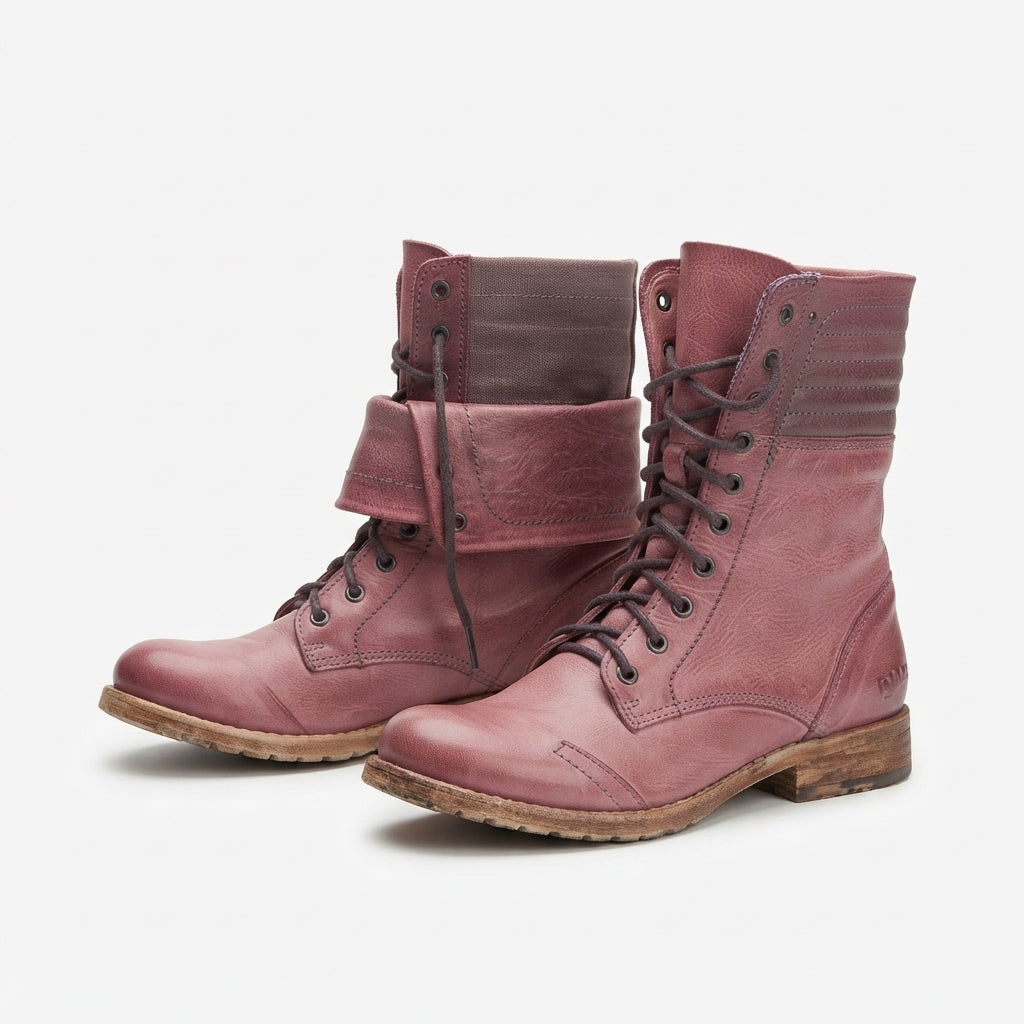 Harper | Durable Lace-Up Combat Boots for Women