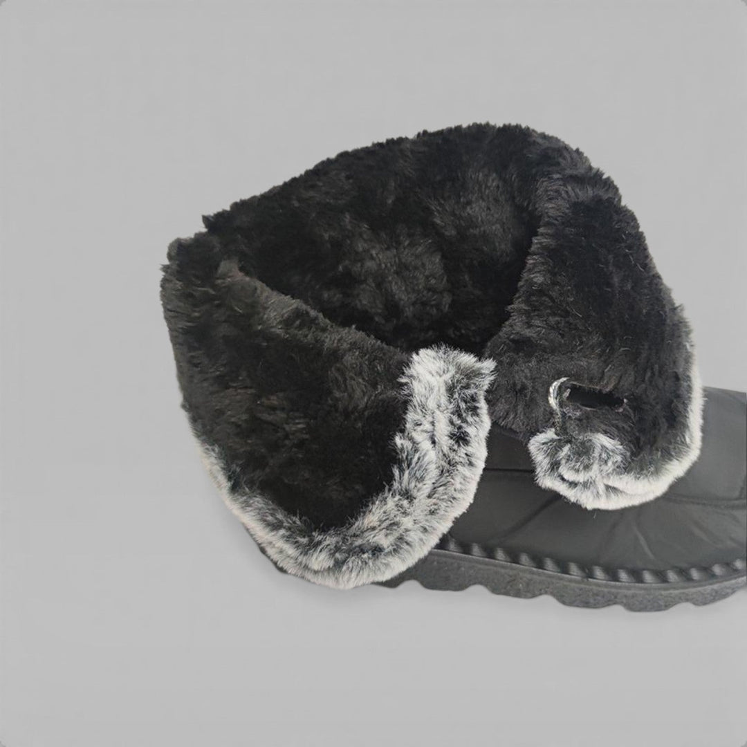 Sabrina | Warm Waterproof Quilted Wide Fit Boots