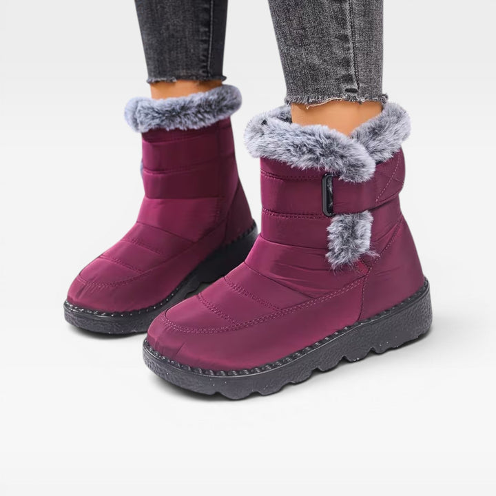 Sabrina | Warm Waterproof Quilted Wide Fit Boots