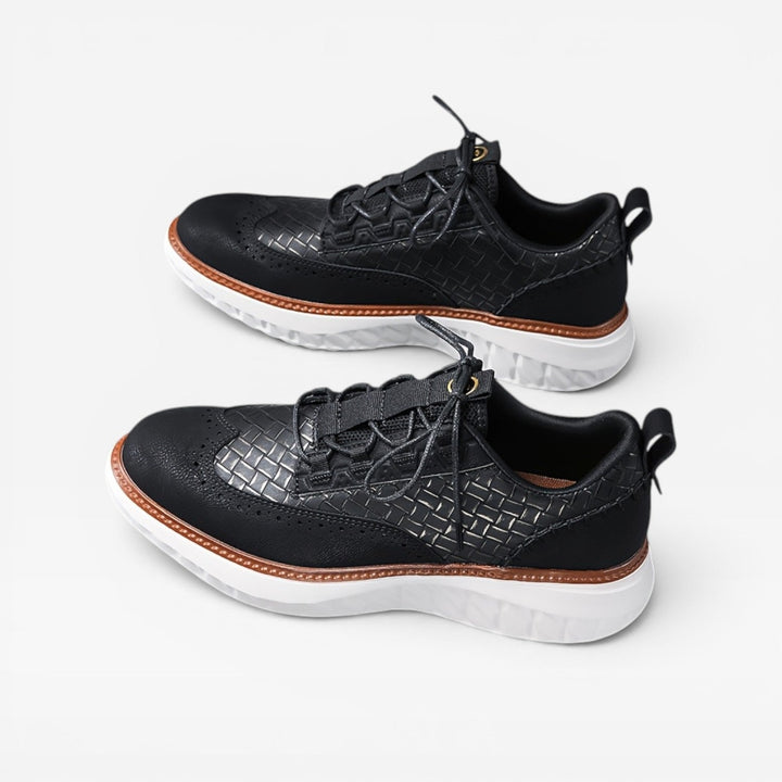 Charlton | Modern Wingtip Brogue Trainers for Men
